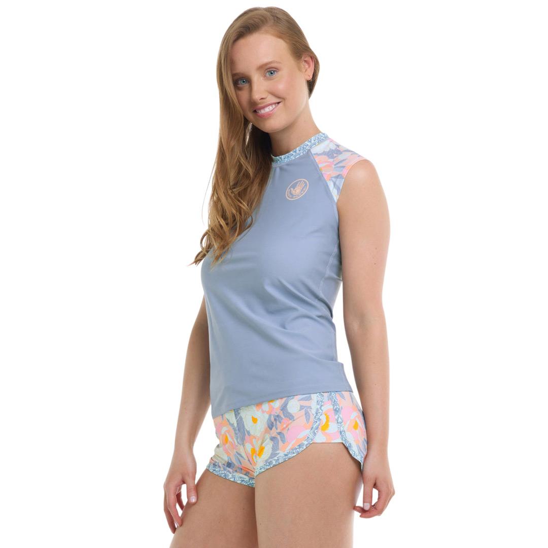 Body Glove Women's Wayta Exhale Cross-Over Rashguard