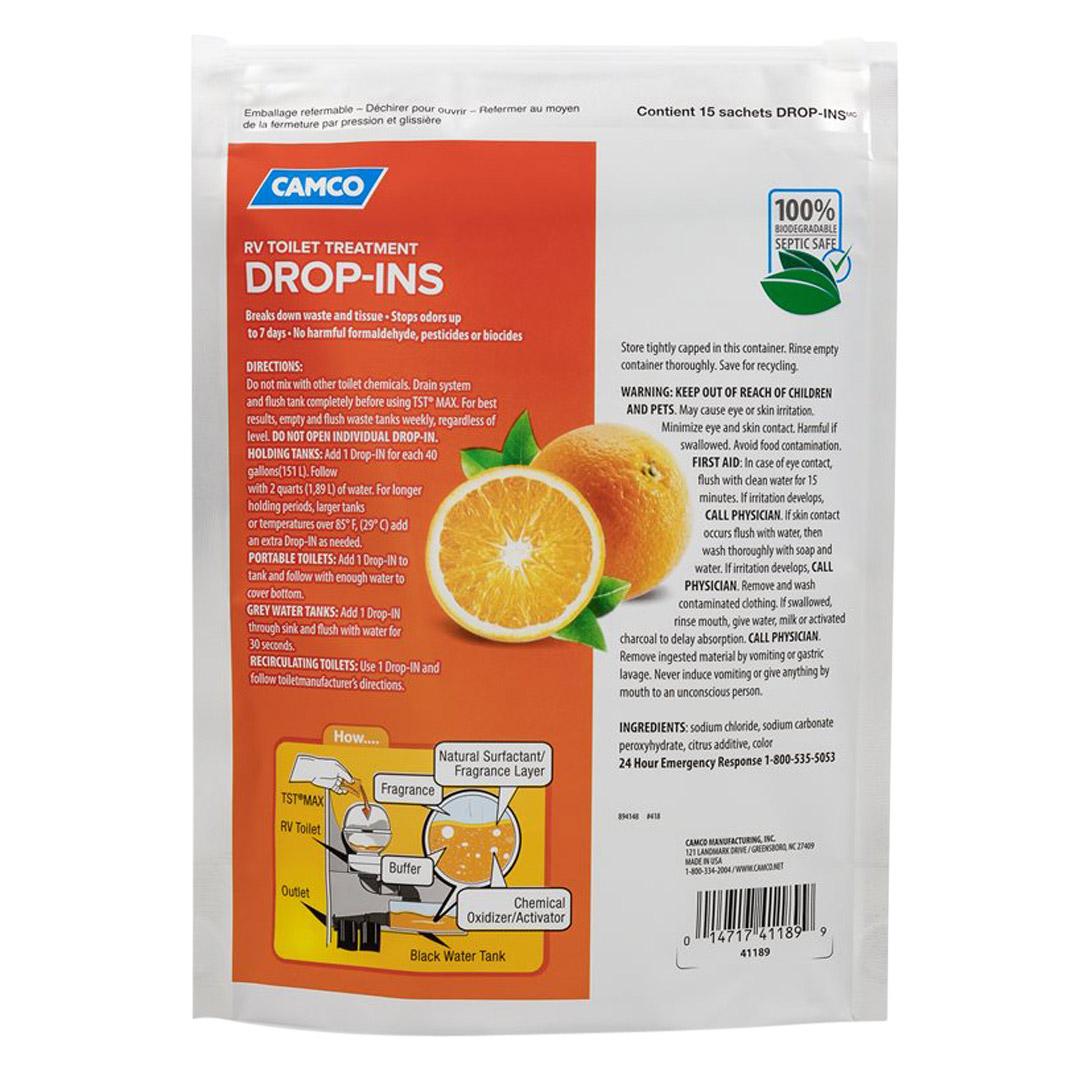 Camco TST Orange Drop-Ins