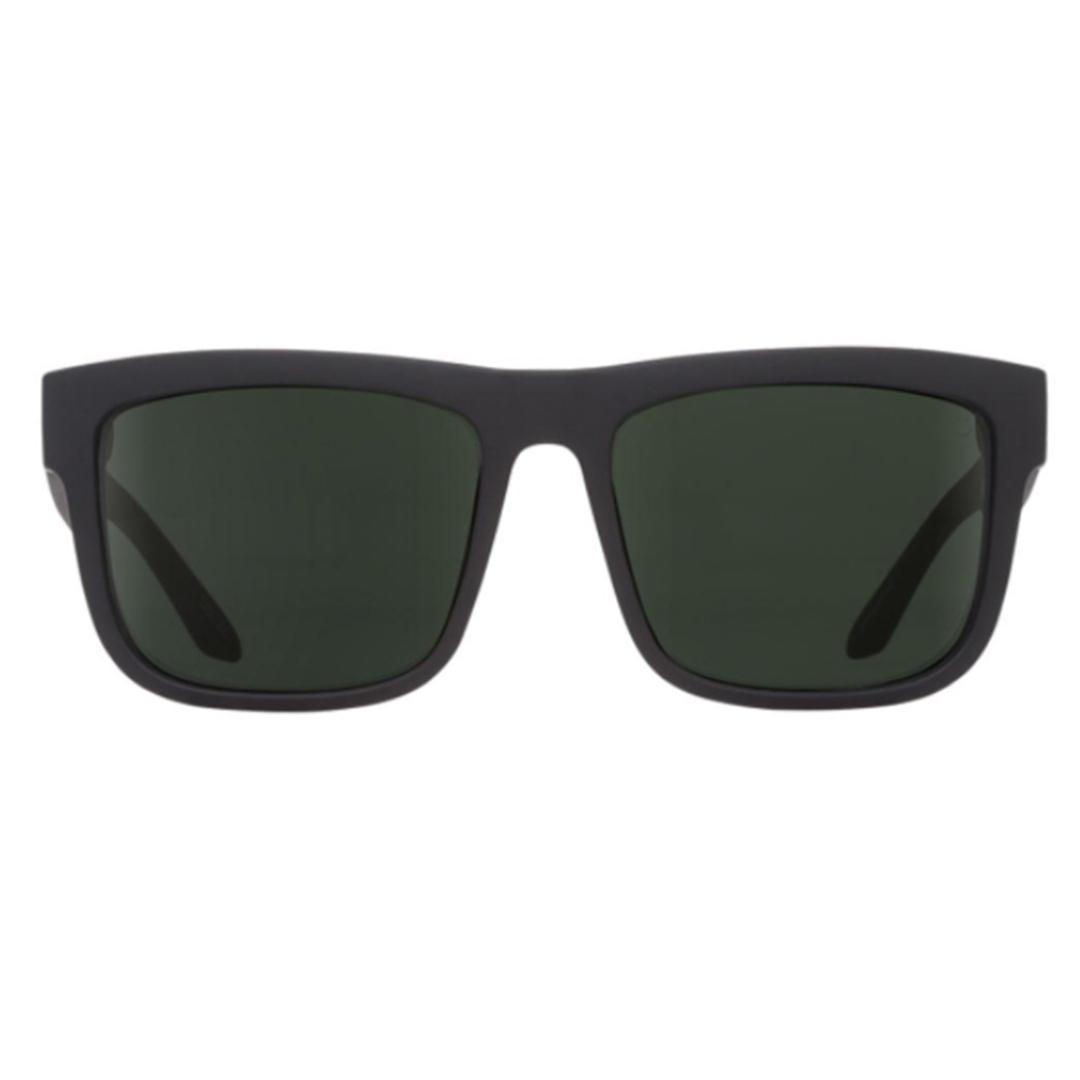 SPY Discord Sunglasses Soft Matte Black / Happy Gray Green