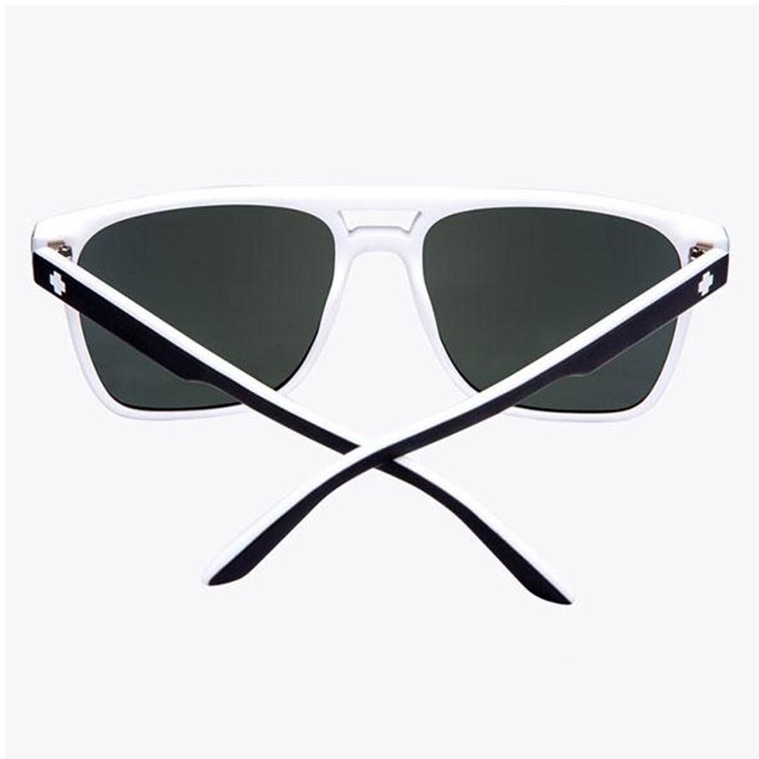 Spy Czar Sunglasses Whitewall / HD+ Gray Green Platinum Spectra Mirror