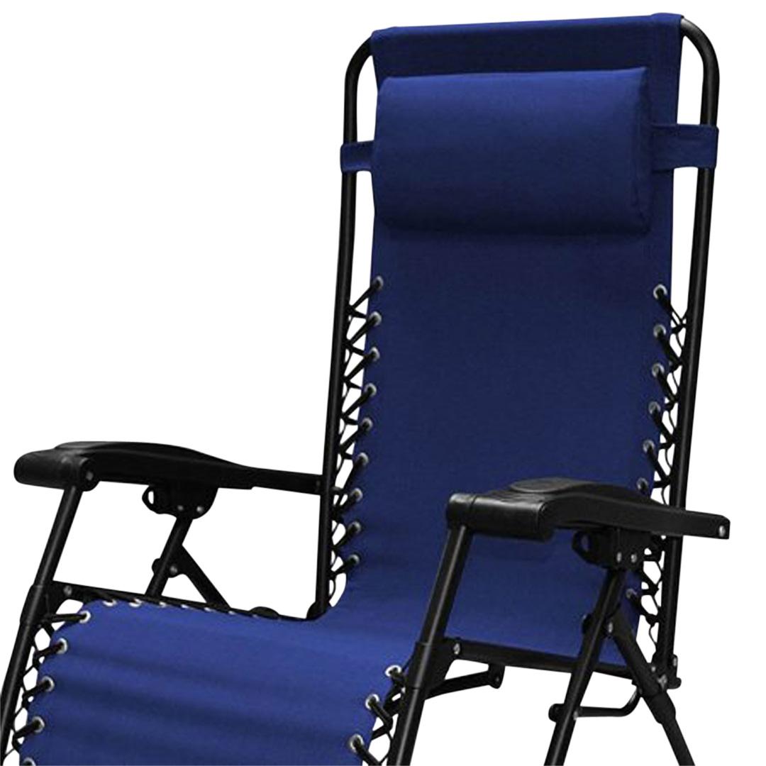 Caravan Canopy Infinity Zero Gravity Steel Frame Patio Deck Chair
