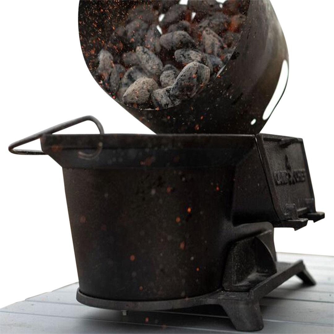 Camp Chef Cast Iron Charcoal Grill