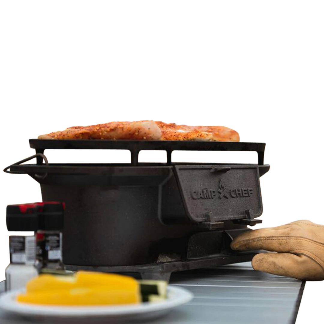Camp Chef Cast Iron Charcoal Grill