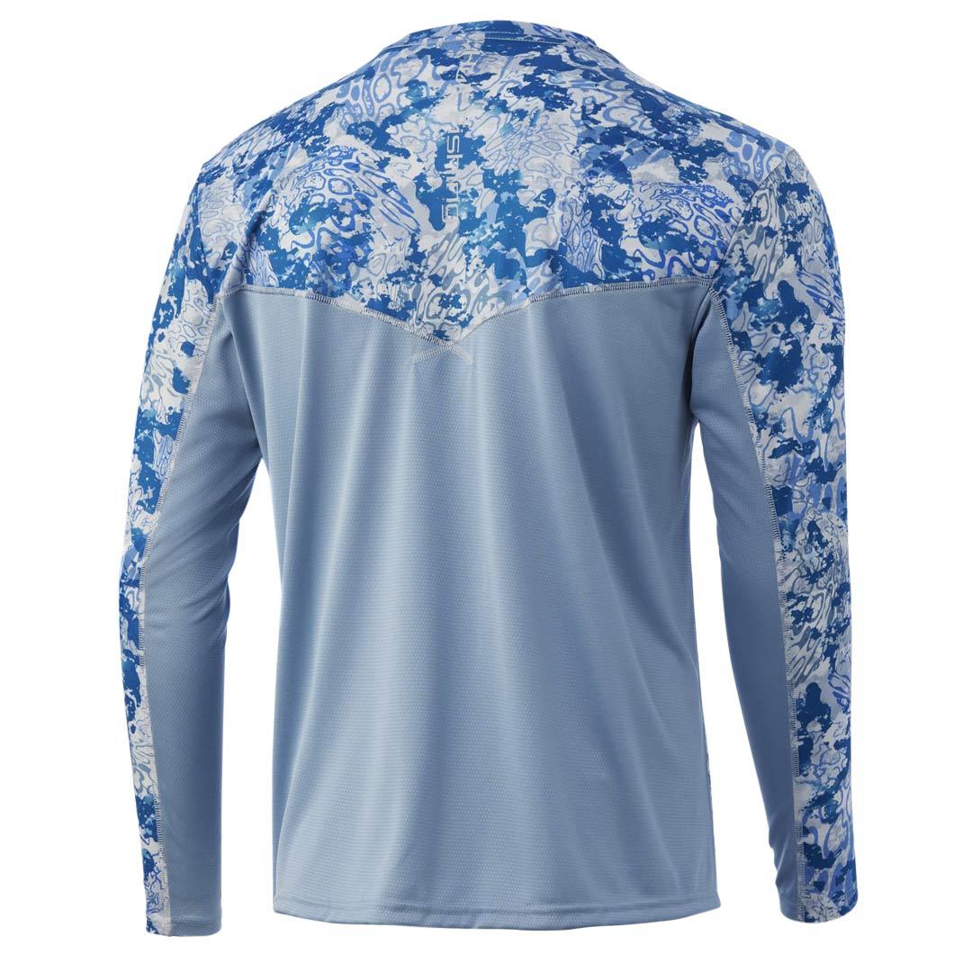 HUK Men's Icon X Tide Change Long Sleeve Shirt