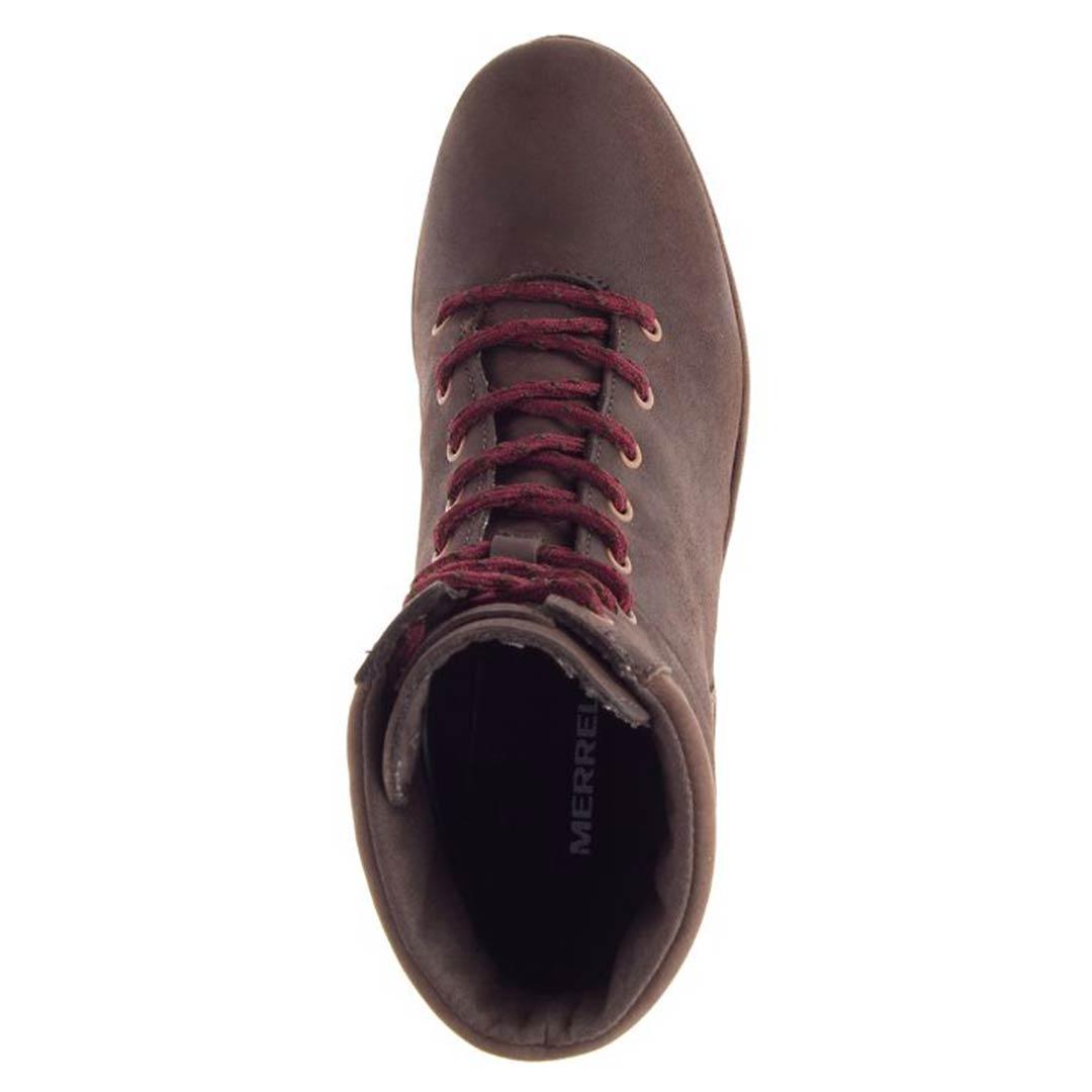 Merrell Women's Tremblant Wedge Boot Waterproof Espresso