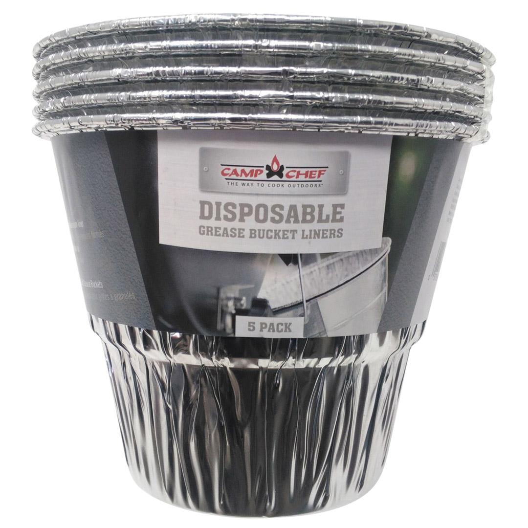 Camp Chef Disposable Pellet Grill Grease Bucket Liners 5-Pack