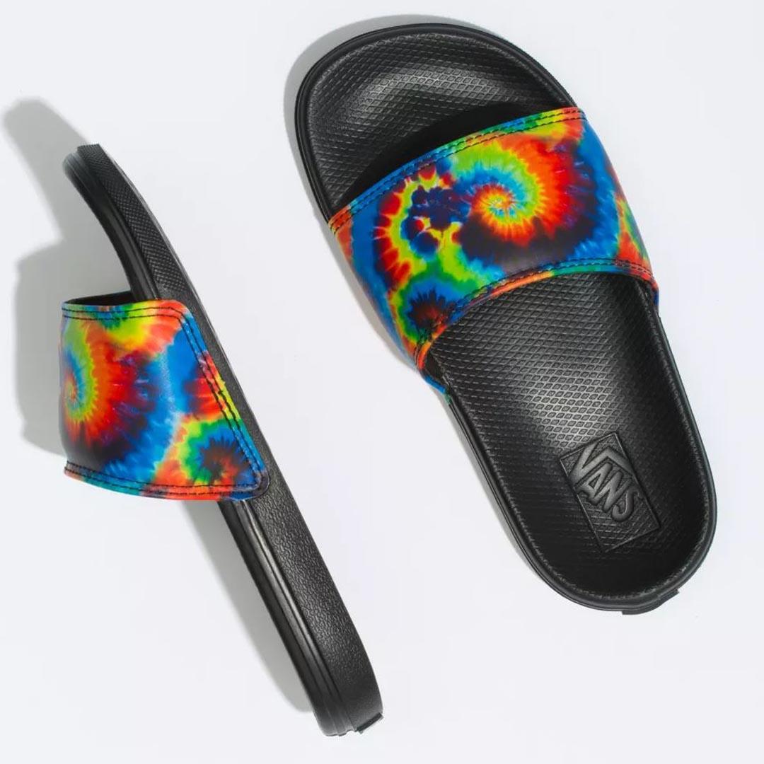 Vans Kids' Spiral Tie Dye La Costa Slide-Ons\