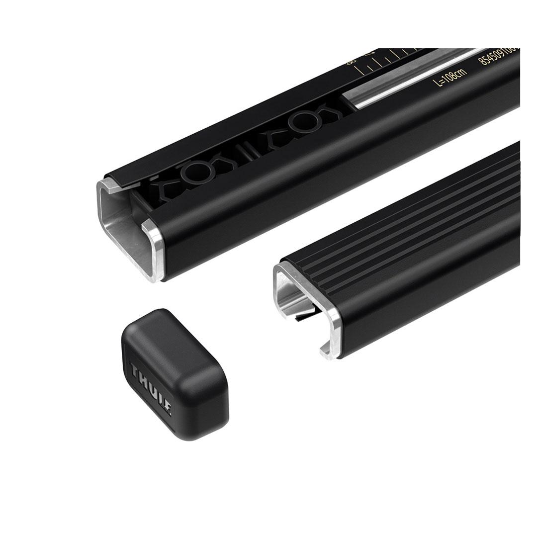 Thule SquareBar Evo 118 Crossbars Black 47