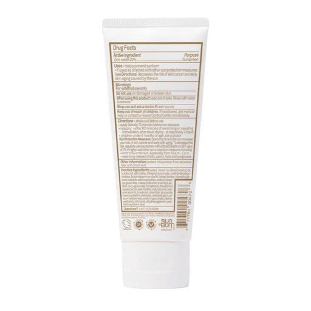Sun Bum Mineral SPF 50 Sunscreen Face Lotion