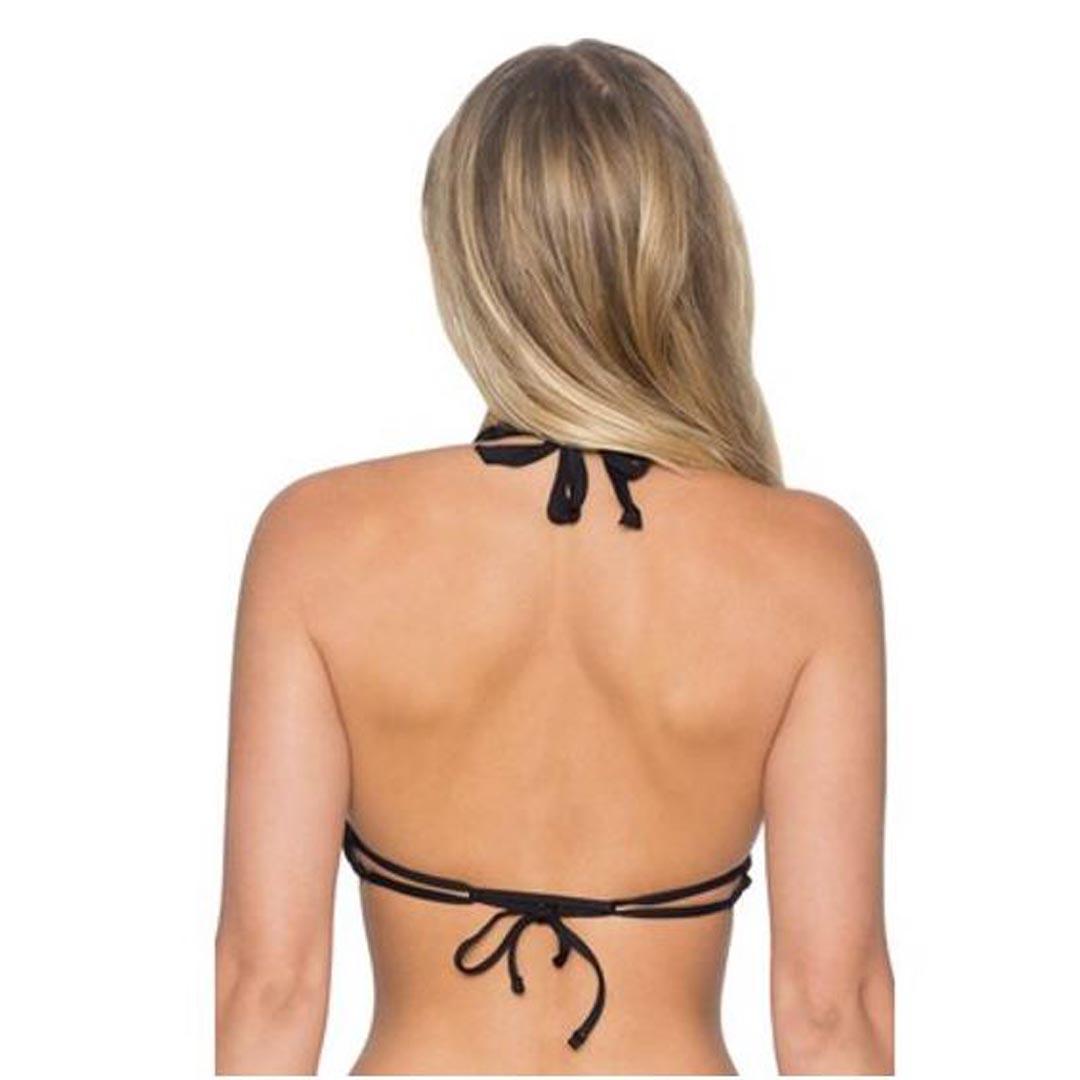 B. Swim Women's Hi-Neck Bikini Top-Back